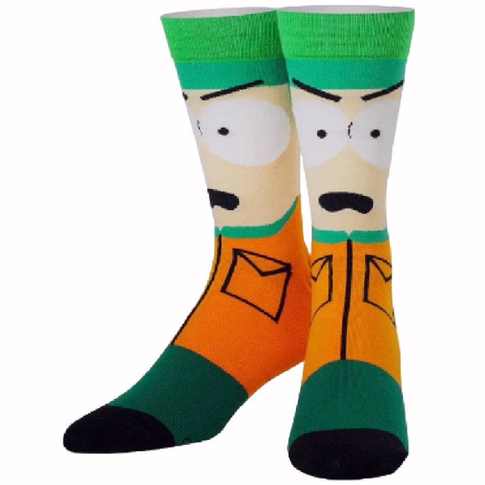 South Park Kyle Athletic Crew Socks - NEW Fast Ship